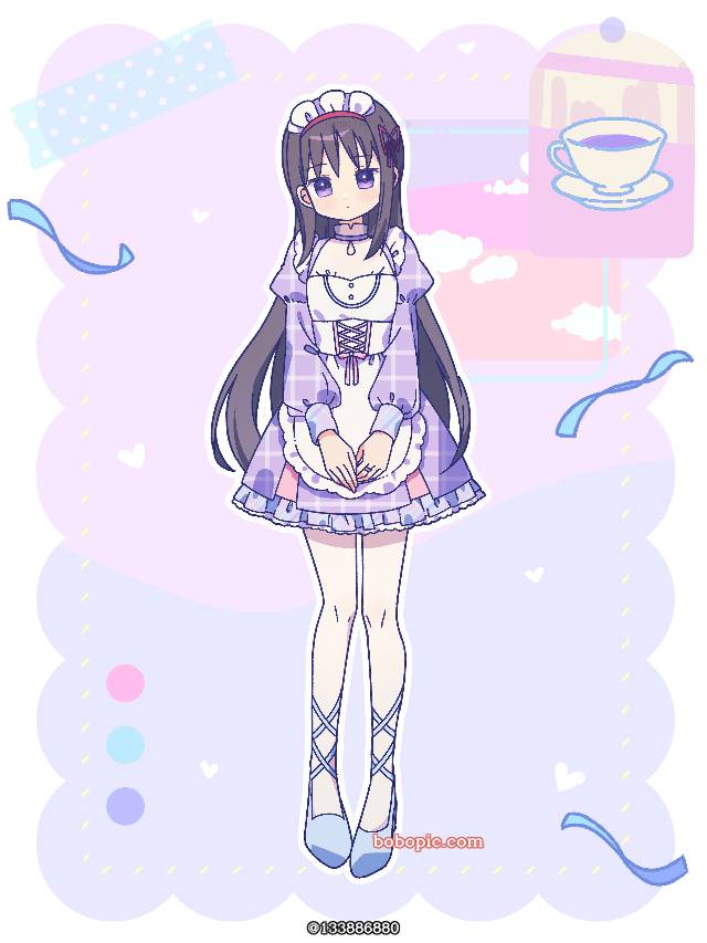 魔法少女小圆, 魔法纪录, 晓美焰, 女仆装
