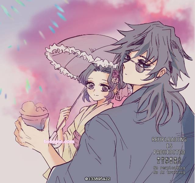 义勇×忍, 实弥×香奈惠, 嘴平伊之助×神崎葵, Zenitsu/Nezuko, Hakuji/Koyuki, Demon Slayer: Kimetsu no Yaiba 1000+ bookmarks