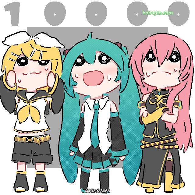 初音未来, 巡音流歌, 鏡音鈴