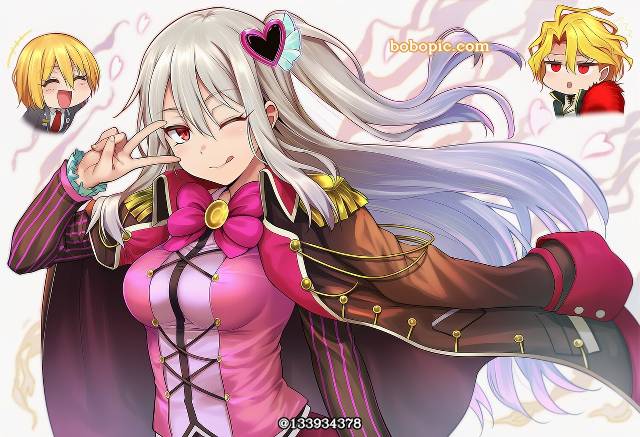 Don Quixote, cosplay, magical girl, large breasts