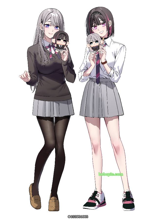 yuri, 二次创作, Shino and Ren, Shino Saotome, Ren Shirayuki, 女孩子