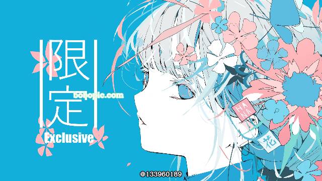 女孩子, 原创, 原创, 插画, young girl, 金发, flower language