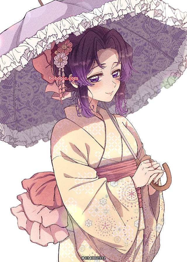 yukata, 鬼灭之刃, 蝴蝶忍, Demon Slayer: Kimetsu no Yaiba 1000+ bookmarks