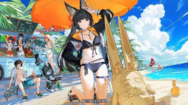 绝区零, Miyabi Hoshimi, Ukinami Yuzuha, 爱丽丝, sandals, Zenless Zone Zero 100+ Bookmarks
