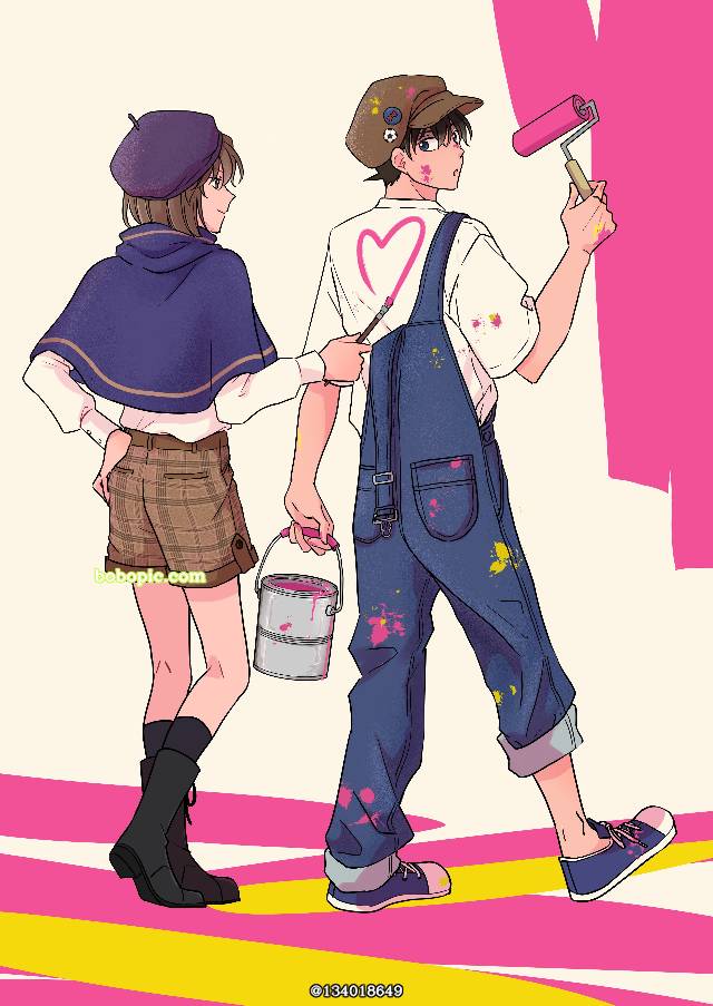 柯哀, Shinichi/Shiho