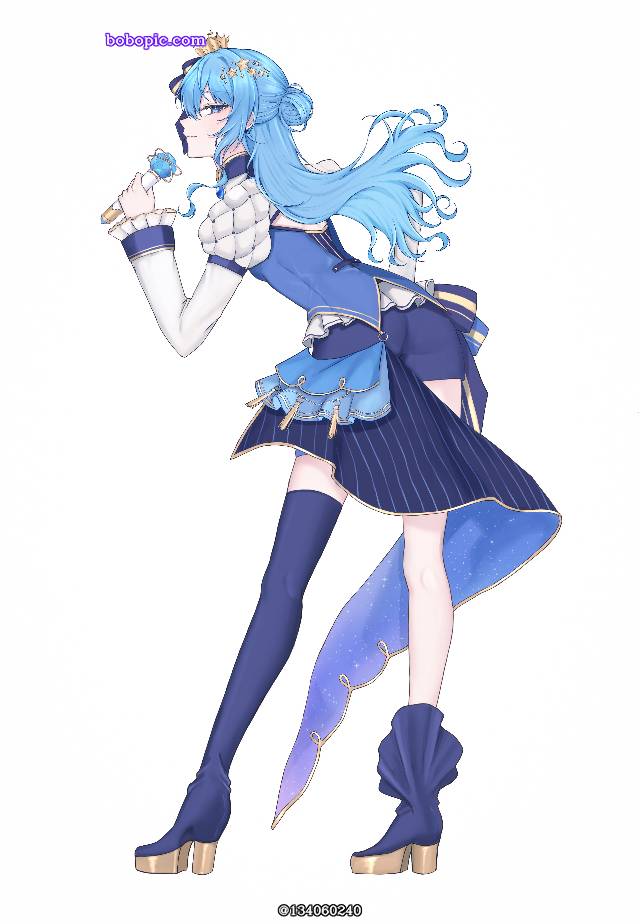 Hololive, 虚拟主播, Suisei Hoshimachi, Hoshimachi Suisei fanart, Virtual Youtuber 100+ bookmarks