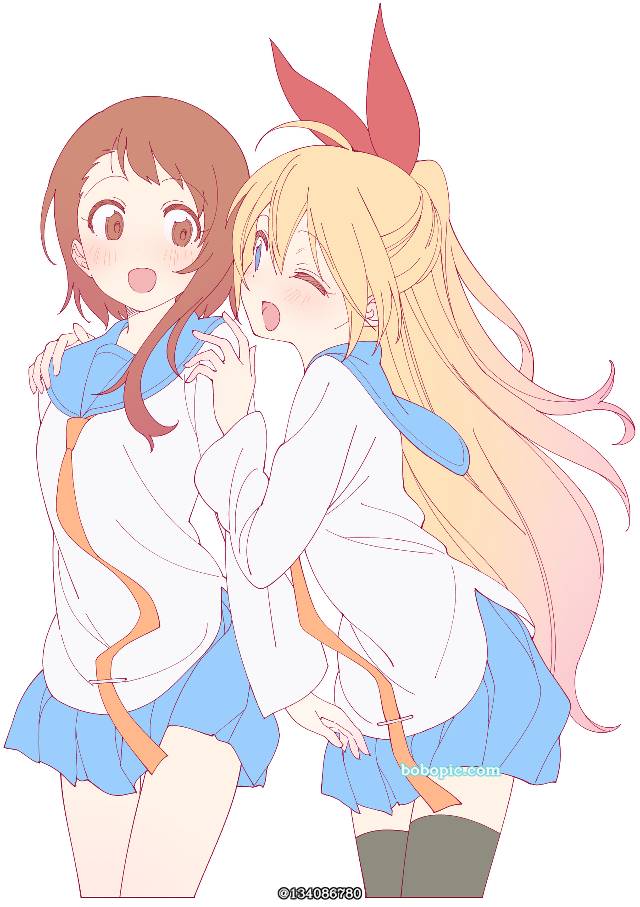 伪恋, kirisaki chitoge, onodera kosaki
