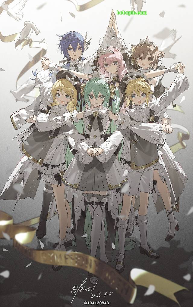 初音未来, 镜音连, 鏡音鈴, 巡音流歌, Hatsune Miku symphony, VOCALOID 1000收藏