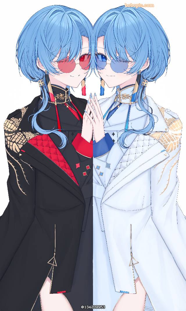 Hololive, Suisei Hoshimachi, Hoshimachi Suisei fanart, 虚拟YouTuber 500收藏