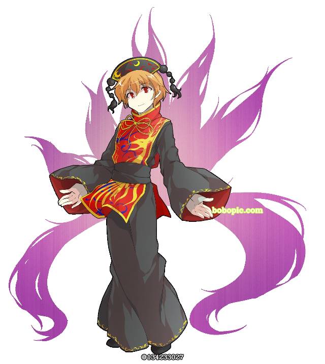 东方, 纯狐, 立绘, transforming into male, Touhou characters in male bodies