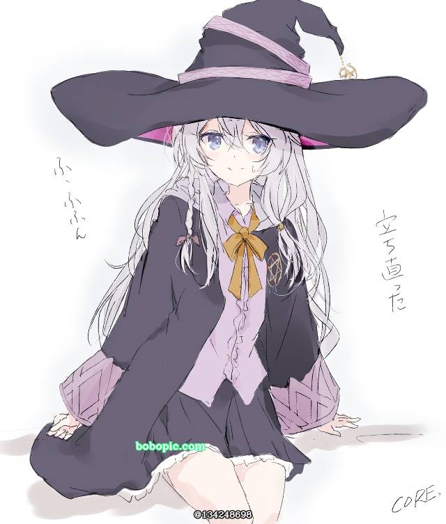 魔女之旅, 伊蕾娜, witch, 女孩子, 银发, Elaina, 魔术师