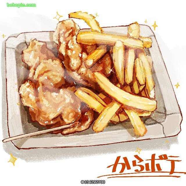 calorie,唐扬げ,土豆,炸鸡块,食物图片