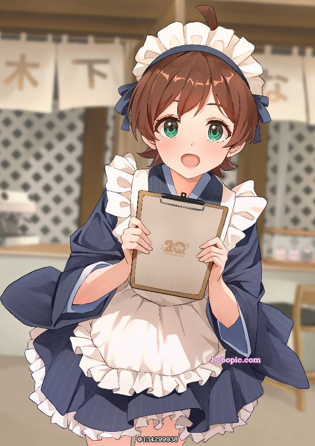 偶像大师 百万人演唱会!, Million Live! Theater Days, Hinata Kinoshita, 偶像大师, waitress