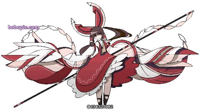 东方Project, 东方, 鼠绘, altered attire, 博丽灵梦, Touhou Project 100+ bookmarks, 东方Project250收藏