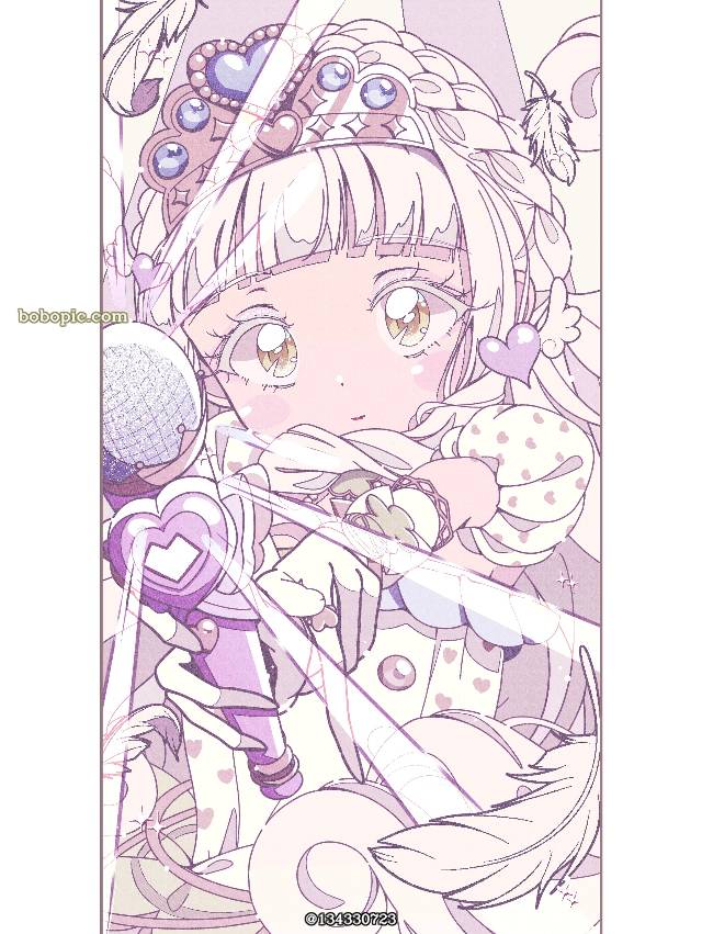 Himitsu no AiPri, AiPri, Tsumugi Suzukaze, 复古, anime coloring