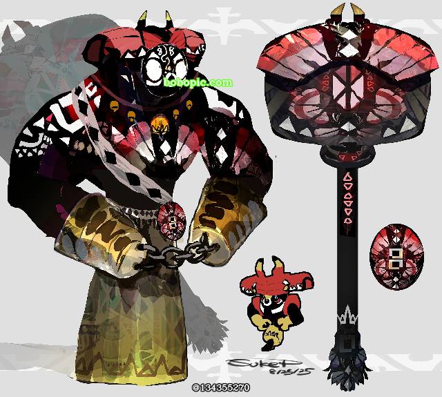 Tapu Bulu, 精灵宝可梦, 口袋妖怪, 厚涂, 拟人化