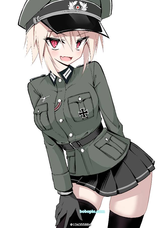 female soldier, 军装, 原创, 德军, 德国国防军, 我家孩子, 女孩子, Original 250+ bookmarks