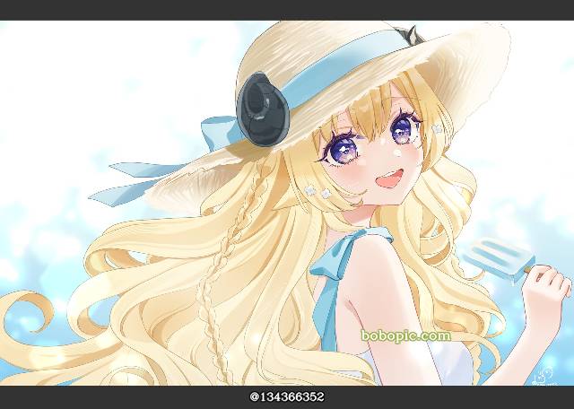 Hololive, 角卷绵芽, Watame Tsunomaki fanart, Virtual Youtuber 100+ bookmarks
