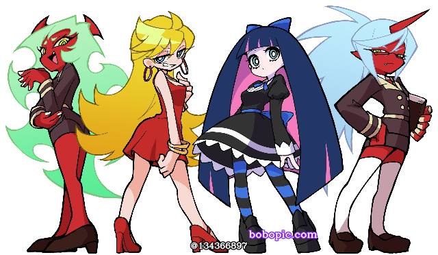 丝袜, 动画, 吊带袜天使, anarchy panty, 吊带袜天使, Demon sisters, Scanty