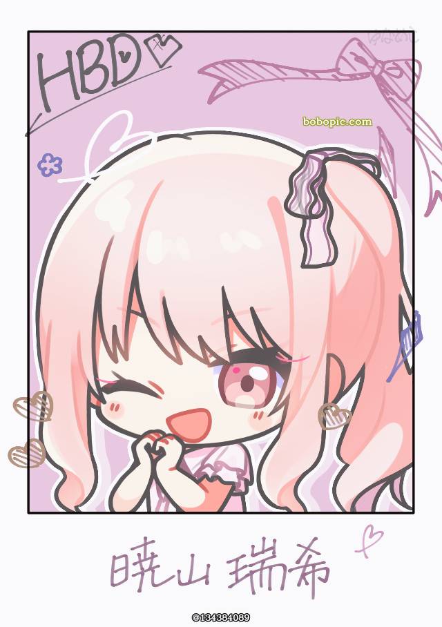 一张世界计划,晓山瑞希绘画图片