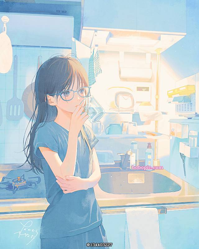 原创, kitchen, 眼镜