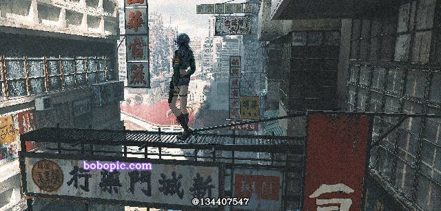 background, 女孩子, 风景, scenery, young girl, illustration