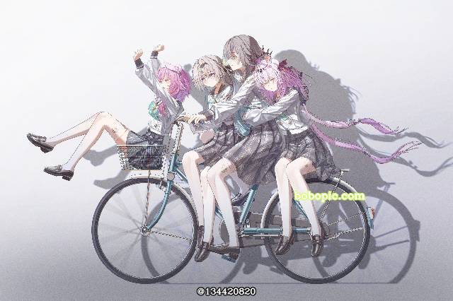 Honkai: Star Rail, doujin, young girl, Trailblazer, Firefly, 流萤（星穹铁道）, 崩坏：星穹铁道100收藏