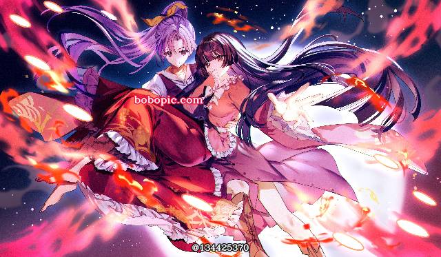 东方, 东方Project, 蓬莱山辉夜, 绵月依姬