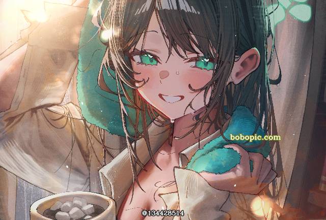碧蓝档案, Kurimura Airi (Band), after bathing, boyfriend's shirt, Blue Archive 1000+ users, 引人注目的胸部
