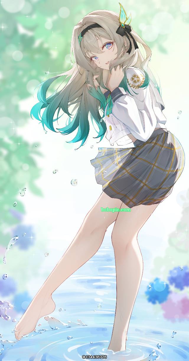 Honkai: Star Rail, Honkai: Star Rail, 流萤（星穹铁道）, Firefly, 赤脚, 崩坏：星穹铁道100收藏