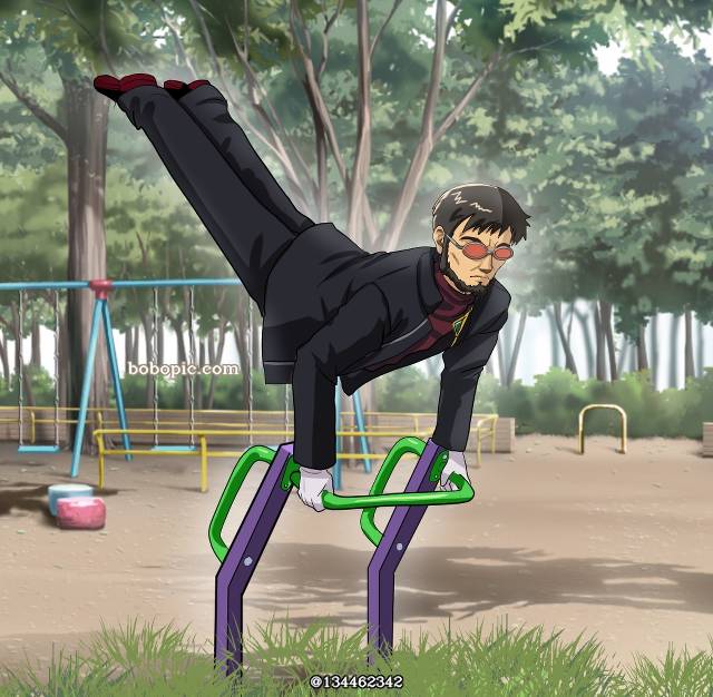 碇源堂, 为什么会变成这样, pommel horse