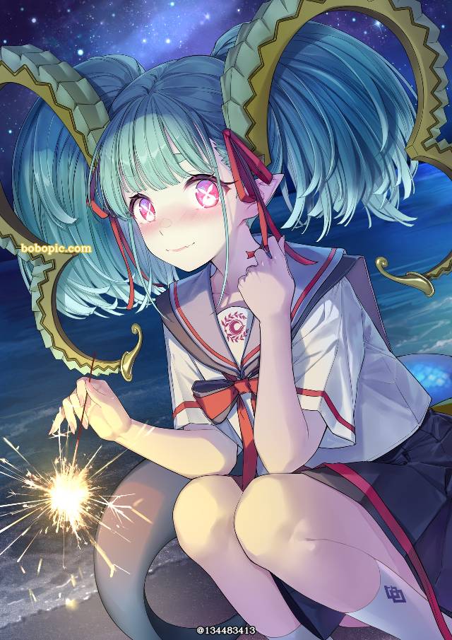 提亚马特（Fate）, 幼体／提亚马特, 焰火