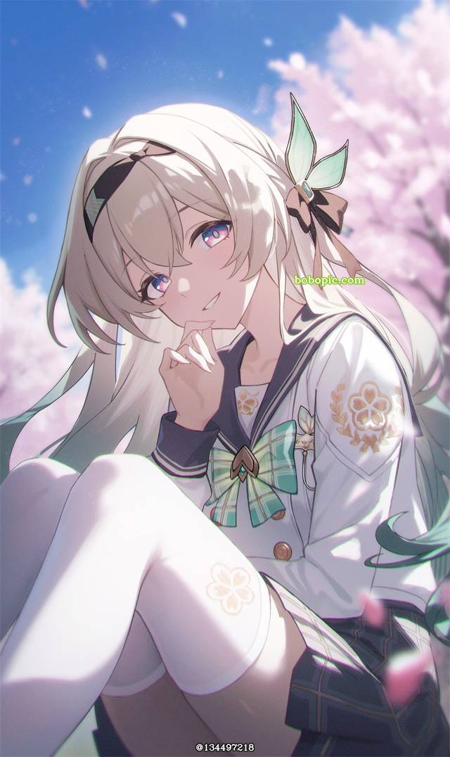 Firefly, Honkai: Star Rail, 崩坏：星穹铁道, Honkai: Star Rail, 流萤（星穹铁道）, 女孩子, 流萤「春日手信」, 崩坏：星穹铁道500收藏
