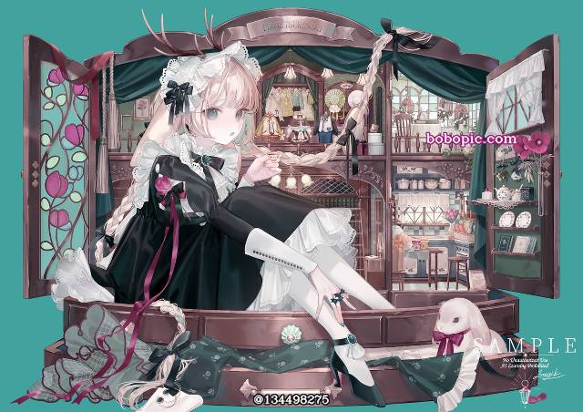 Nanashiinku, dollhouse, Virtual Youtuber 100+ bookmarks
