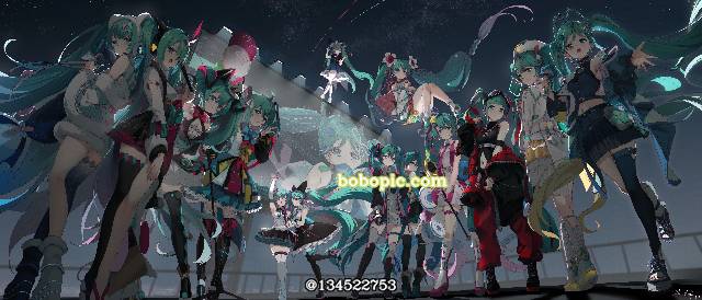 初音未来, 女孩子, VOCALOID 500收藏, Magical Mirai, VOCALOID 1000收藏