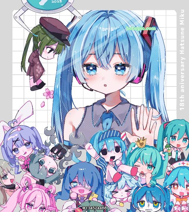 初音未来, Q版, VOCALOID 100收藏