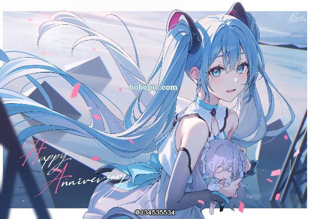 初音未来, 女孩子, 商业绘图, 世界计划, VOCALOID 500收藏, VOCALOID 1000收藏