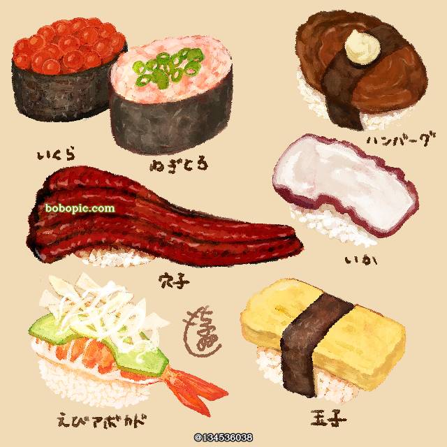 寿司,食物图片