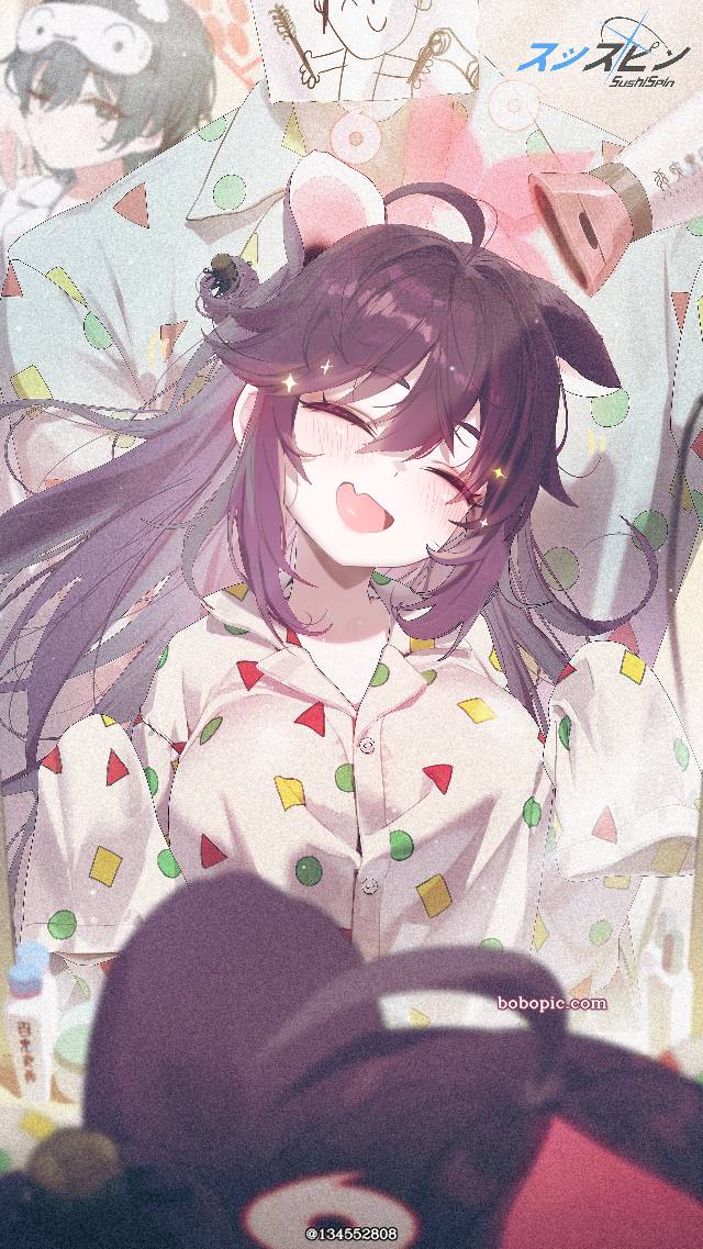 女孩子, 碧蓝档案, Kasuka Tsubaki, 睡衣, hairdryer, Blue Archive 1000+ users