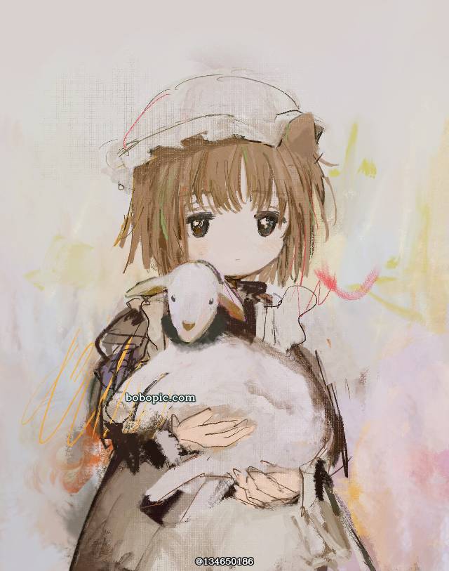 女孩子, 原创, 原创, 插画