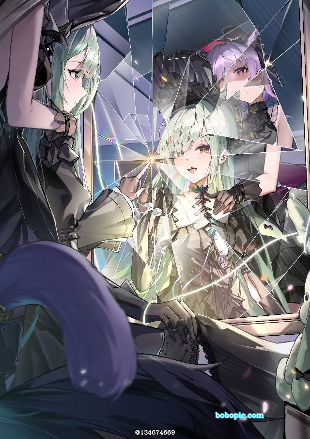 Uika/Sakiko, 明日方舟, illustration, girl, 女孩子, Arknights, beautiful girl, illustration