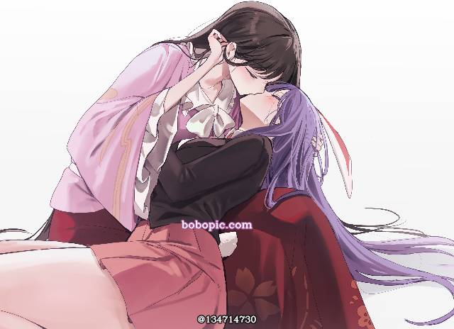 东方Project, 蓬莱山辉夜, 铃仙・优昙华院・因幡, 魅惑的大腿, lesbian kiss