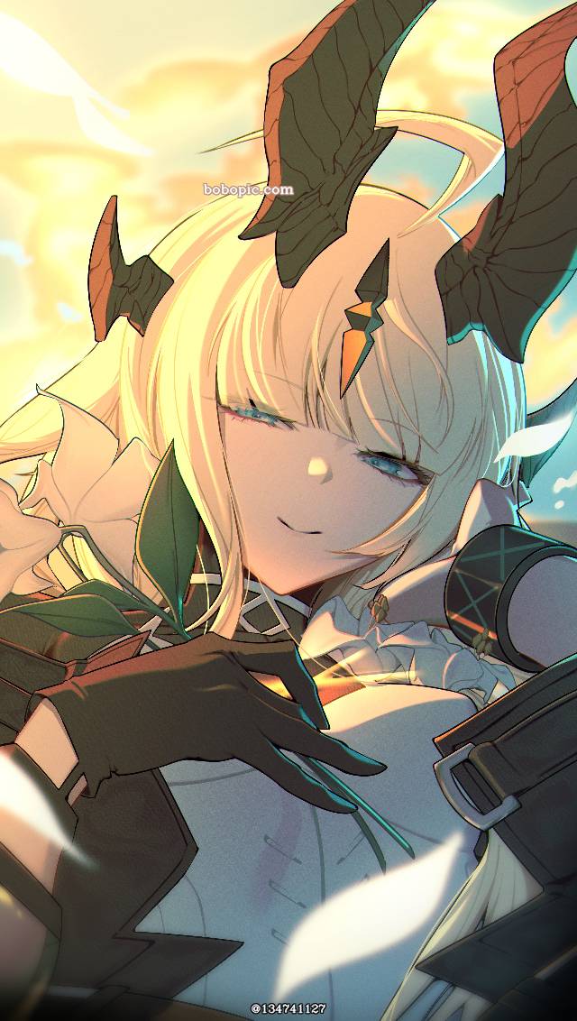 一张苇草,明日方舟绘画图片