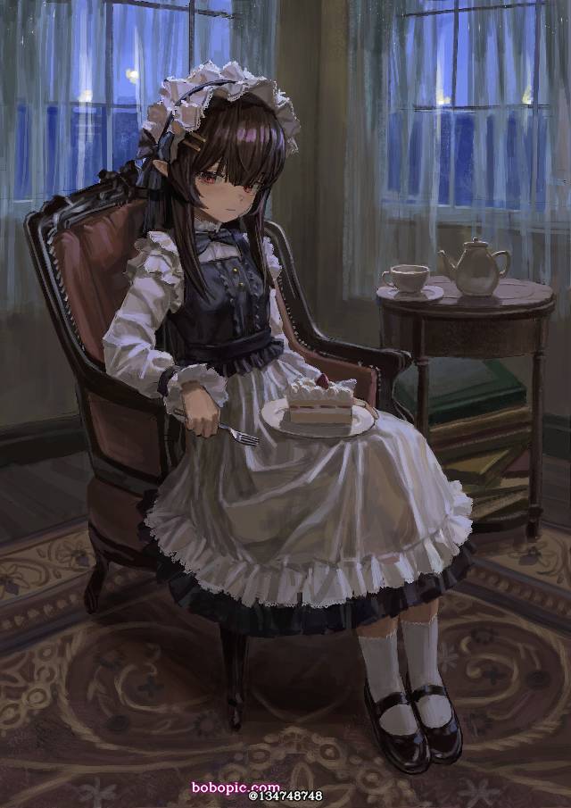 女孩子, background