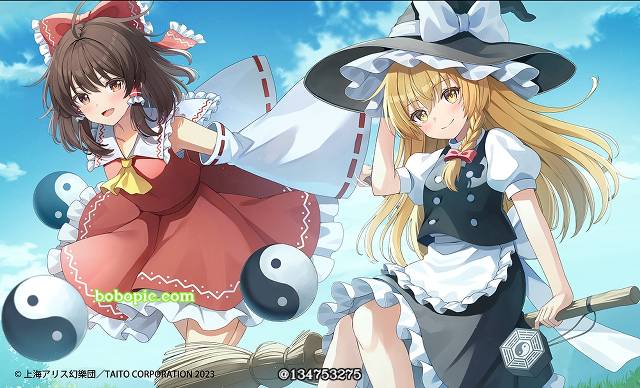 雾雨魔理沙, 博丽灵梦, 东方Project