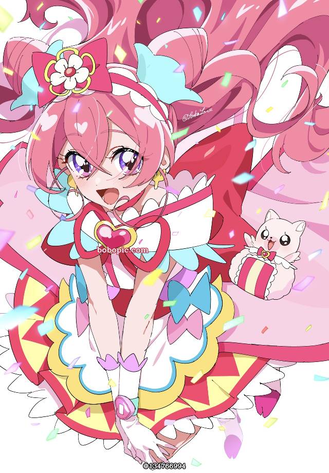 光之美少女, Spreading Sky! PreCure, Delicious Party♡PreCure, Pretty Cure, Wonderful光之美少女！, Cure Precious/和实结, Cure Lillian, Cure Zukyoon, Cure Nyammy