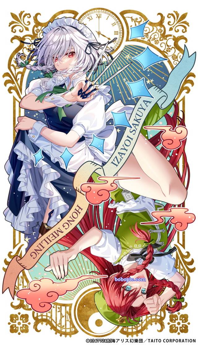 东方Project, 东方, sakuya izayoi, 红美铃, 商业绘图, 美咲剧场