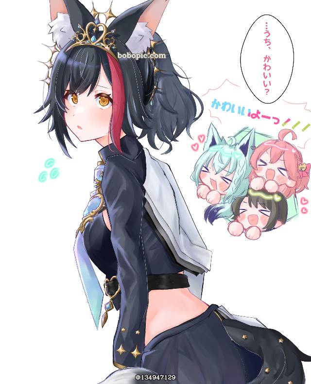 Hololive, 大神澪, 虚拟主播, Ookami Mio fanart, Virtual Youtuber 100+ bookmarks