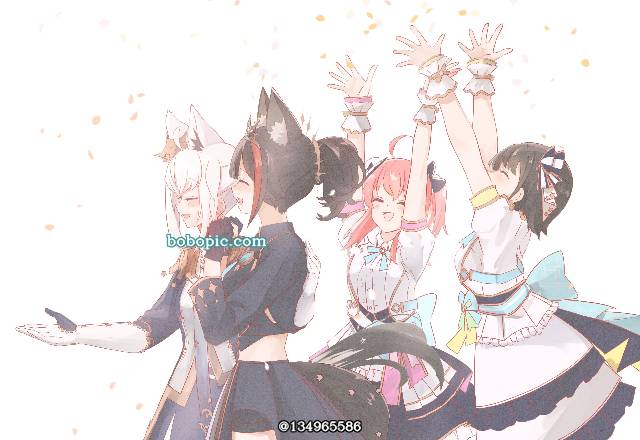 大神澪, 白上吹雪, 樱巫女, Oozora Subaru, Protein The SUBARU, 白上吹雪同人, Ookami Mio fanart