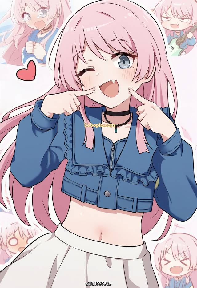 Anon Chihaya, AI 画作